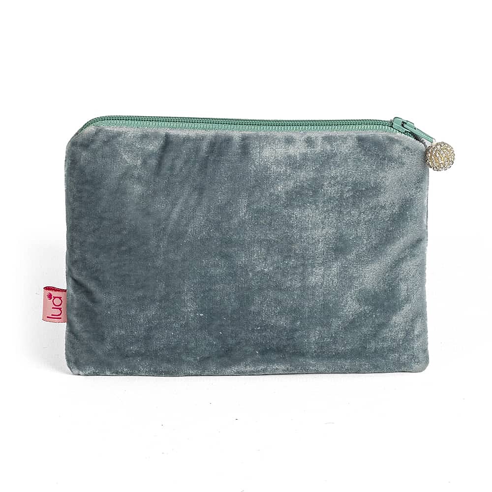 Cosy Cat Velvet Pouch