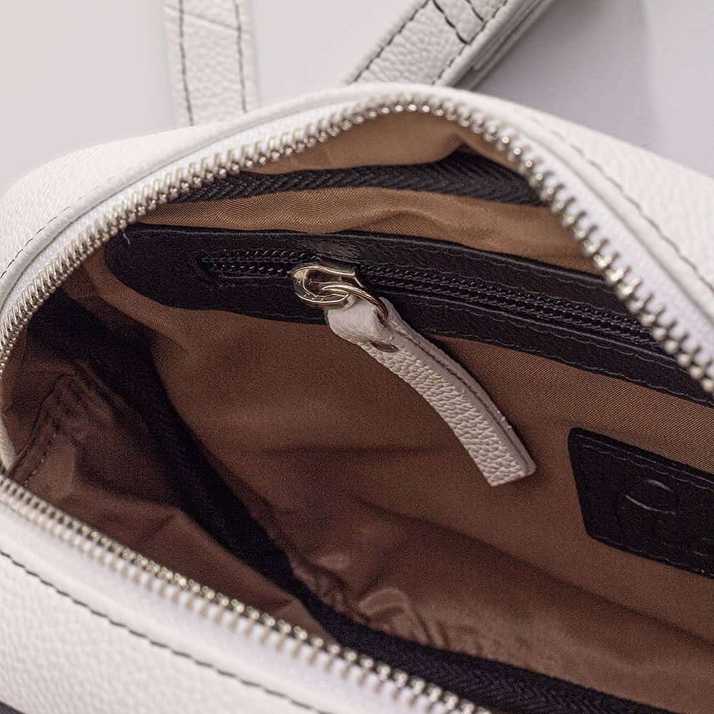 Make it Monochrome Leather Cross-Body Bag