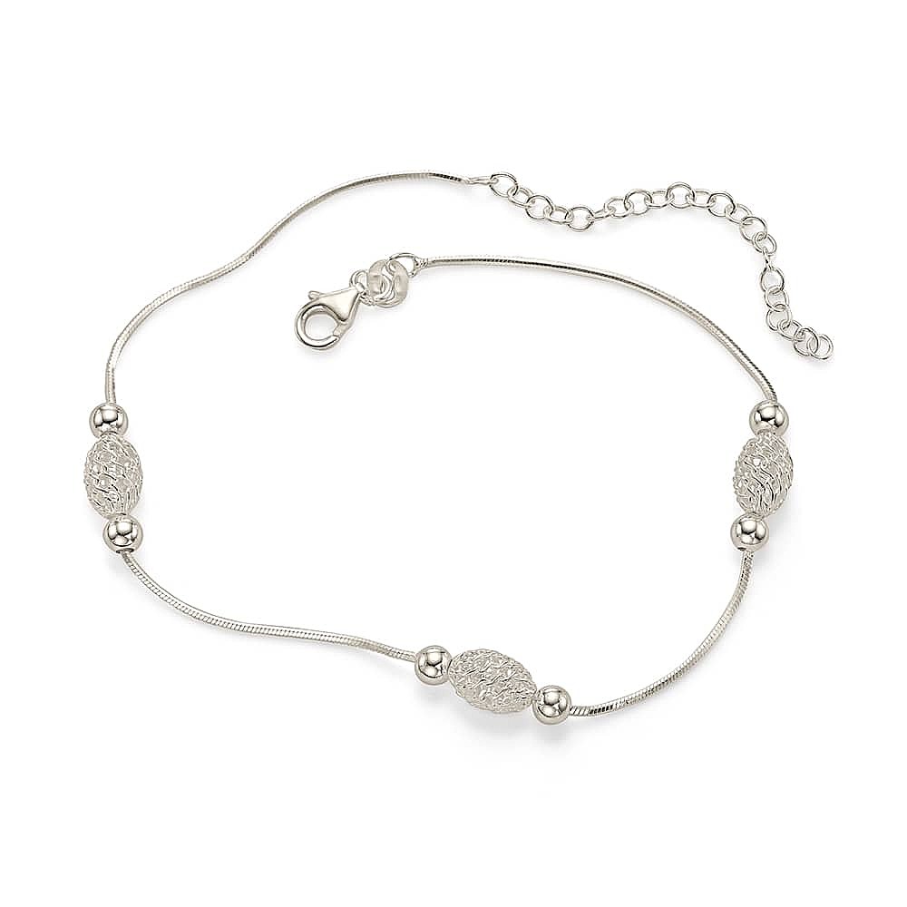 Woven Wishes Silver Bracelet
