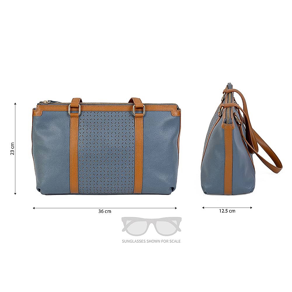 Lofty Ideals Leather Tote Bag