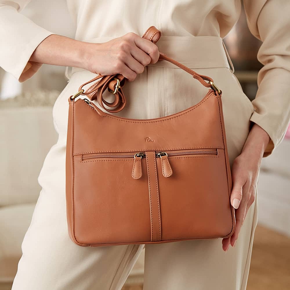 Sienna Sunset Tan Leather Bag