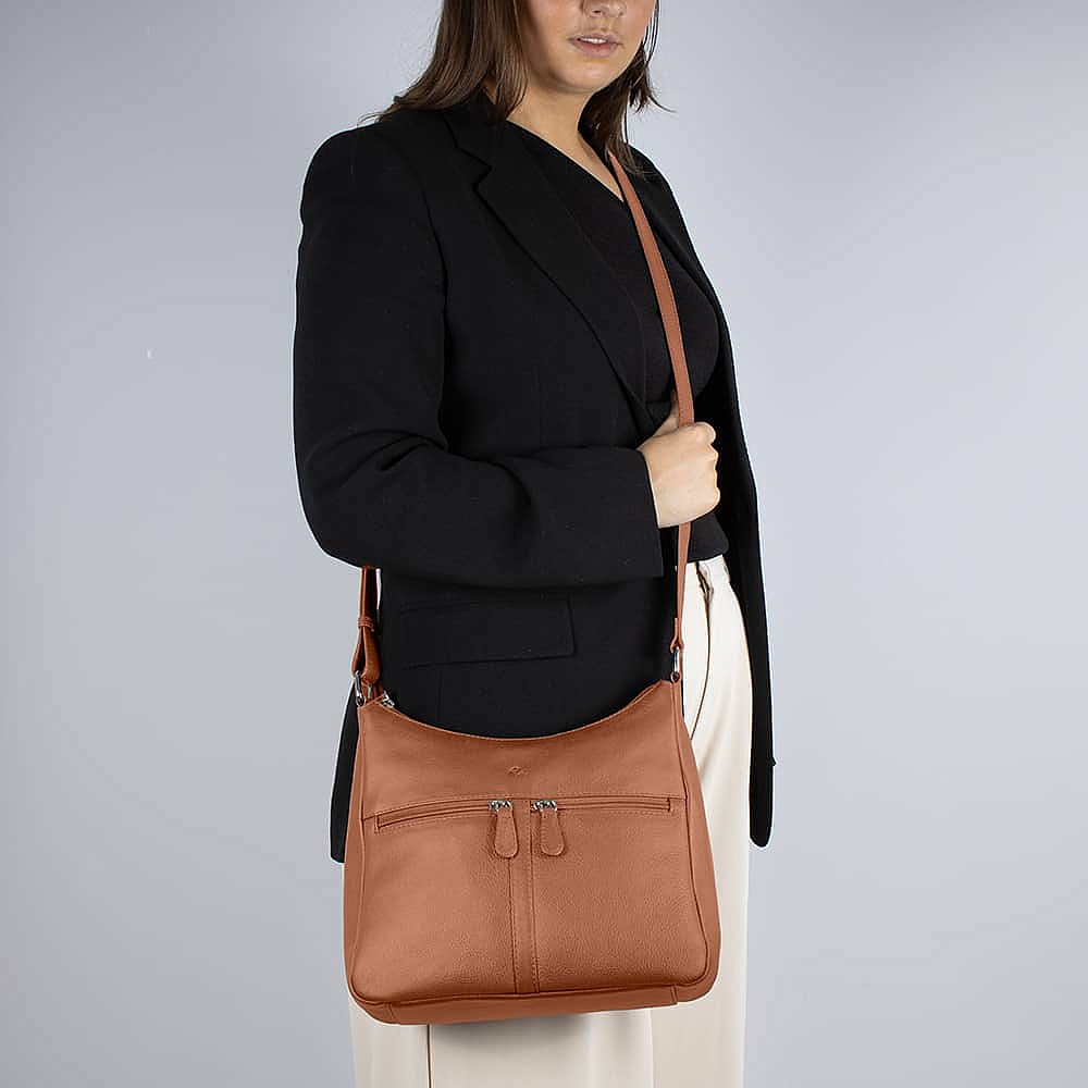 Sienna Sunset Tan Leather Bag