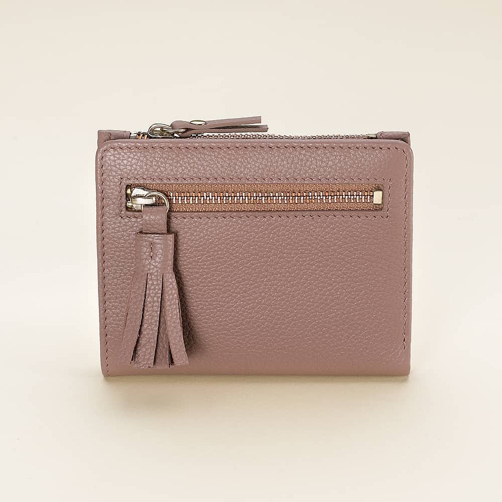Better in Blush Leather Purse