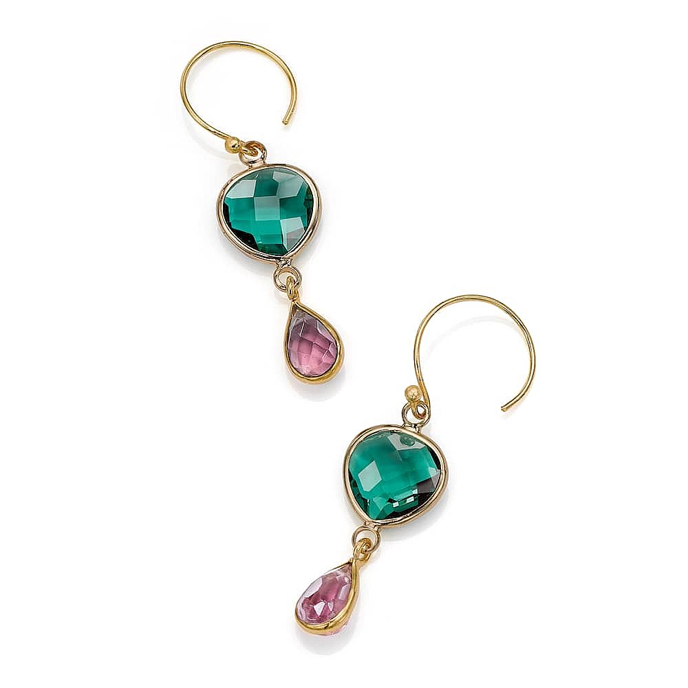 On the Grapevine Crystal Earrings