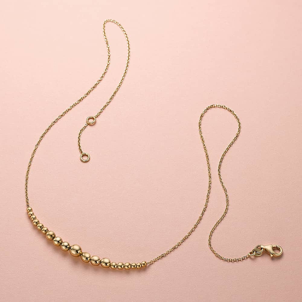 Forged in Elegance Gold Necklace