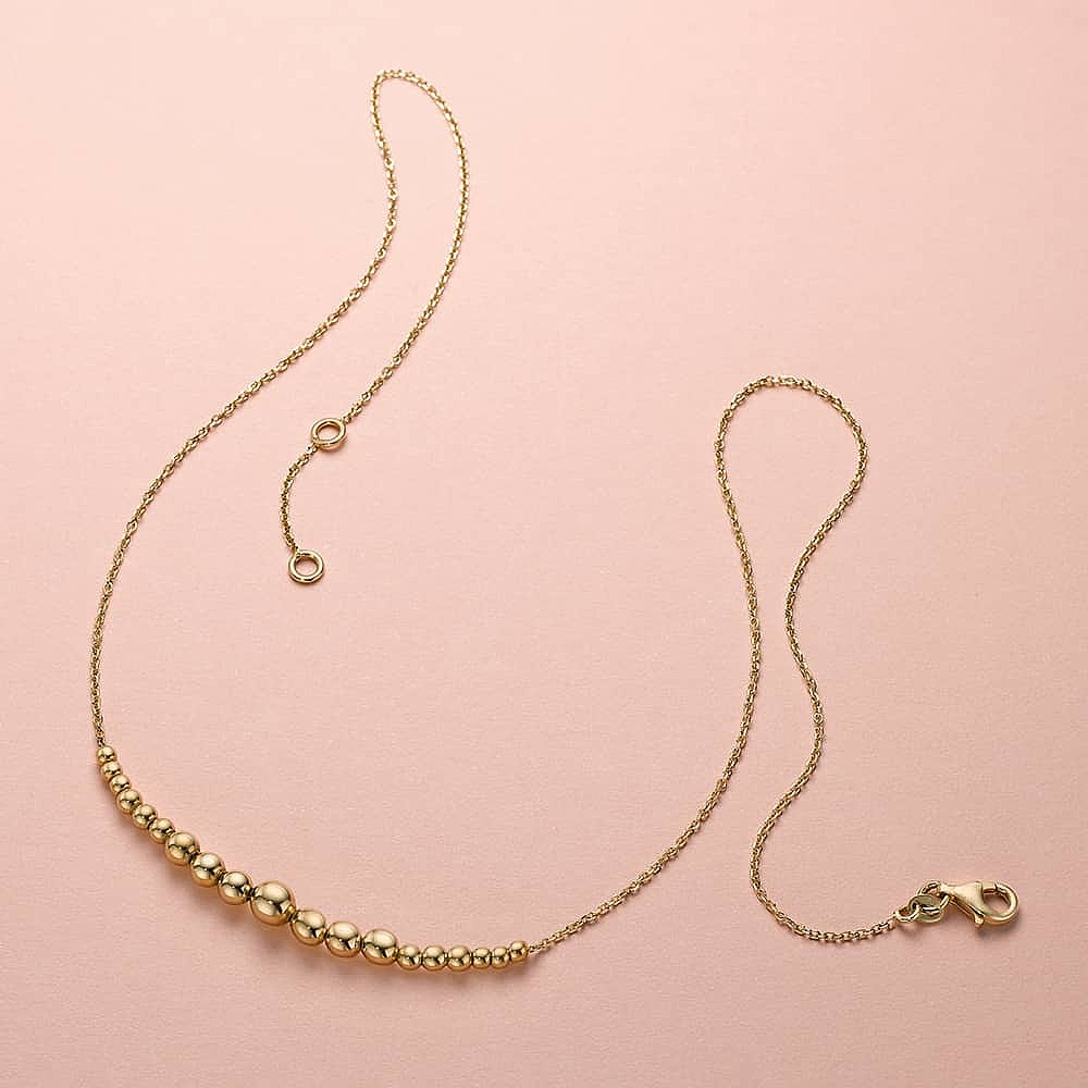 Forged in Elegance Gold Necklace