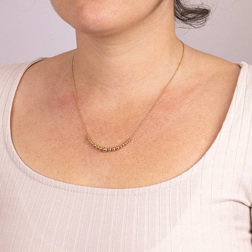 Forged in Elegance Gold Necklace