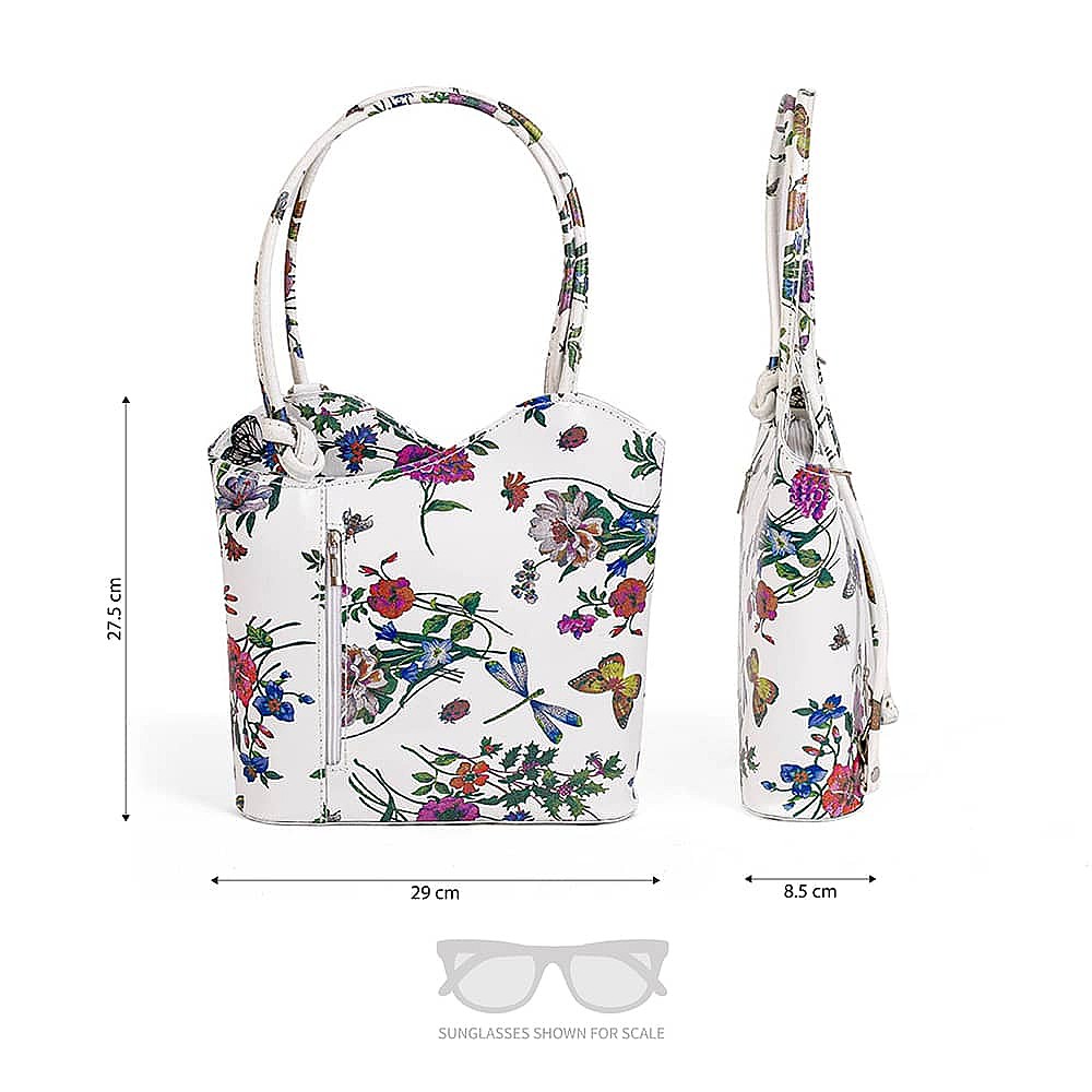 Floral Affair Leather Bag