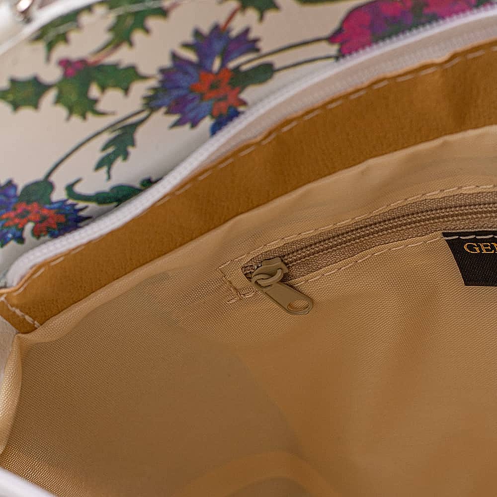 Floral Affair Leather Bag