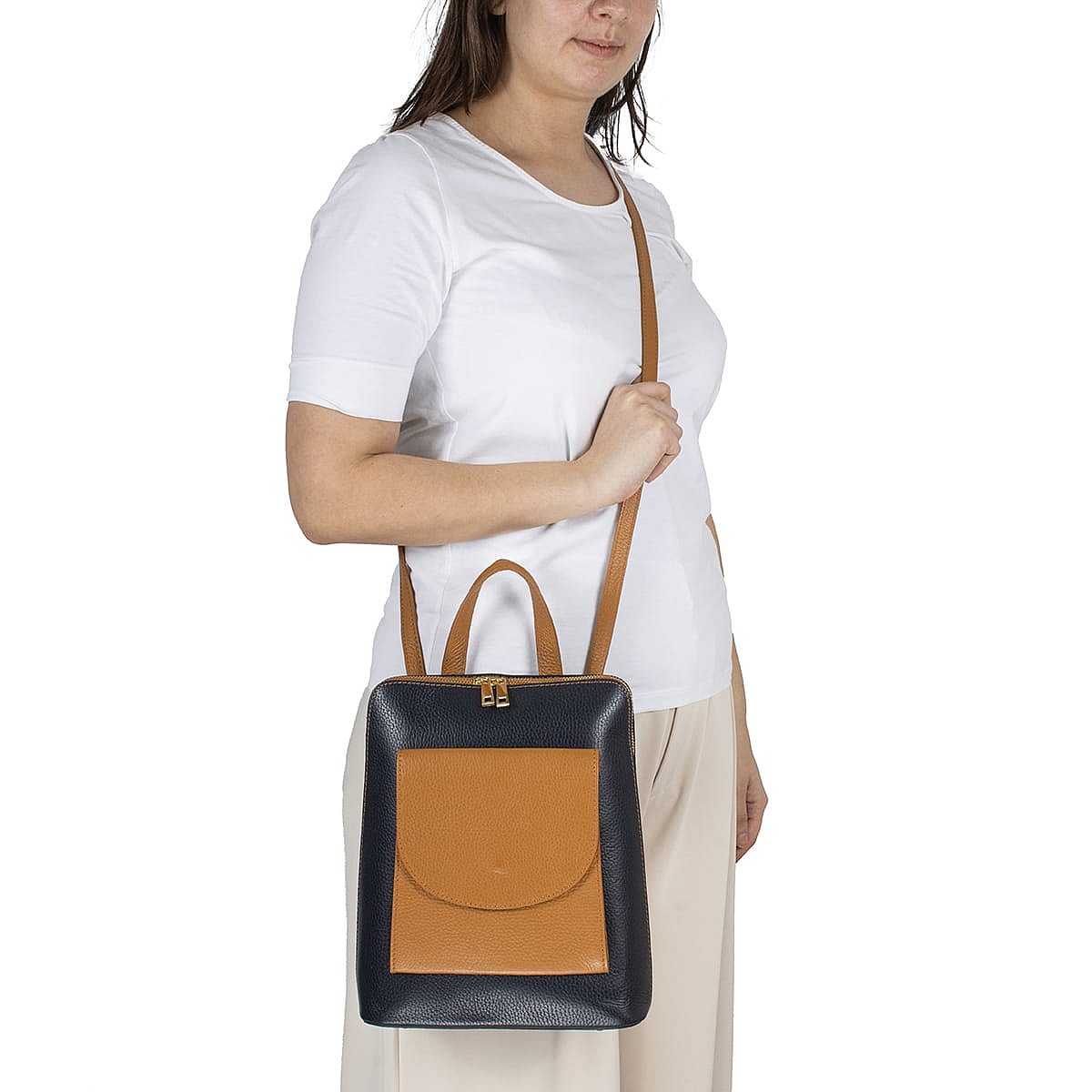 Find Your Way Leather Backpack