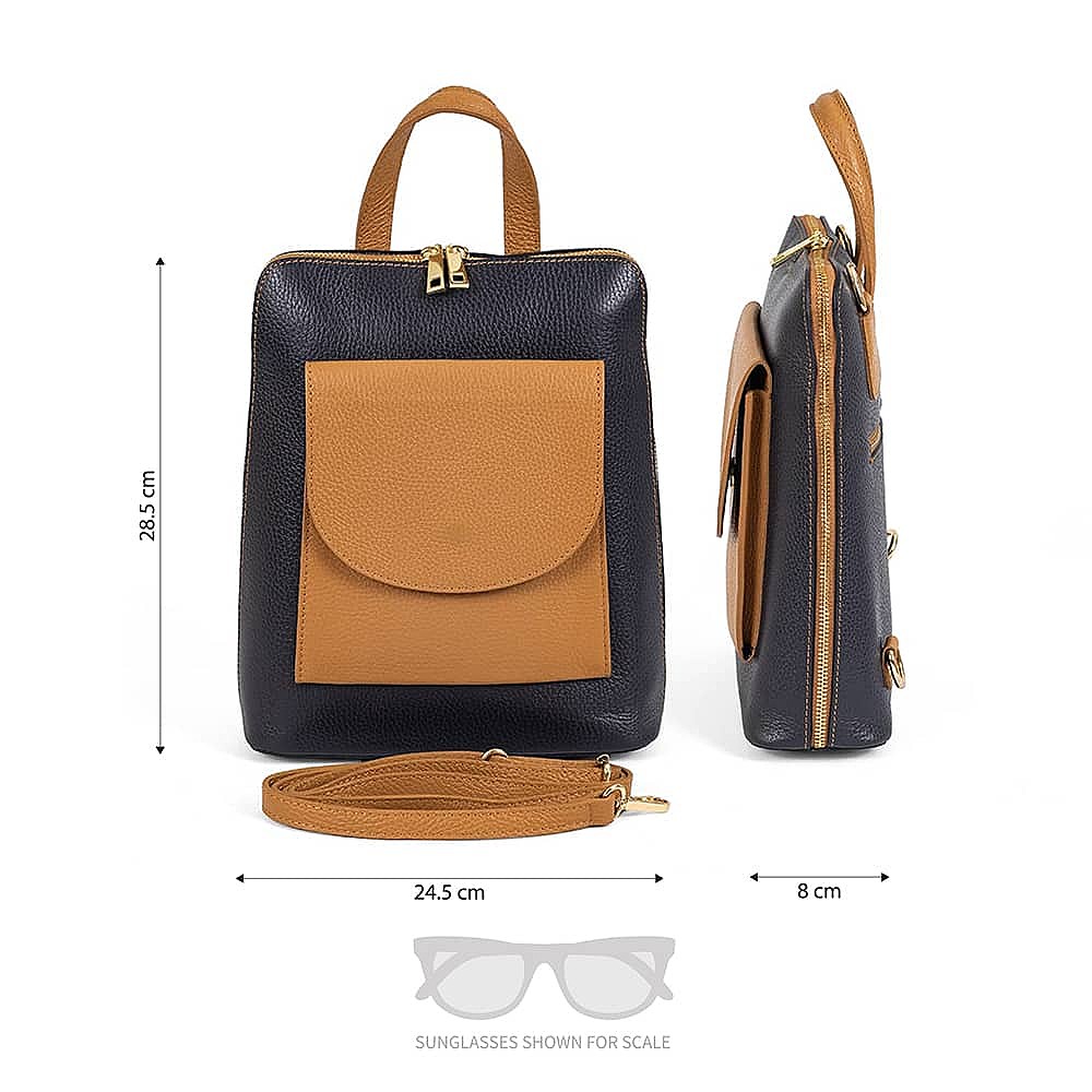 Find Your Way Leather Backpack