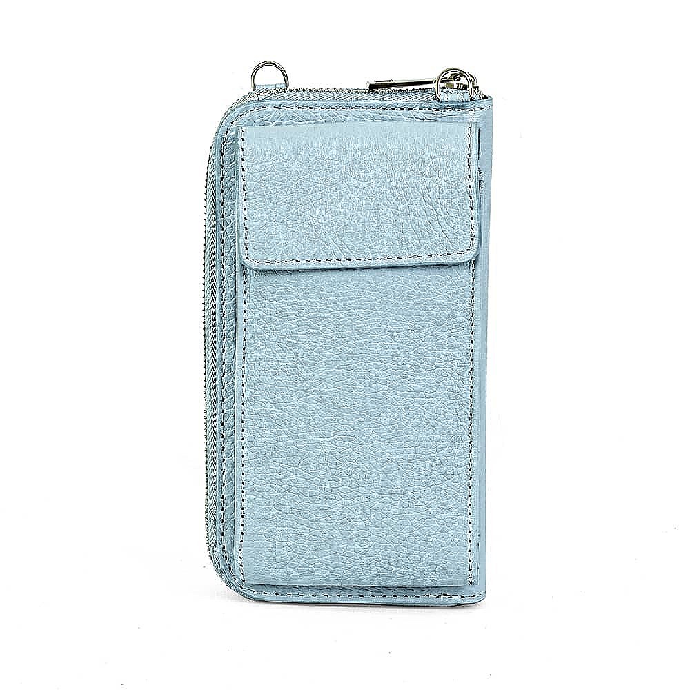 Walk this Way Pale Blue Cross-Body Bag