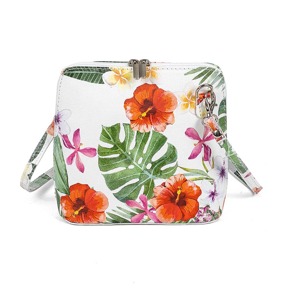 Island Breeze Leather Cross-Body Bag