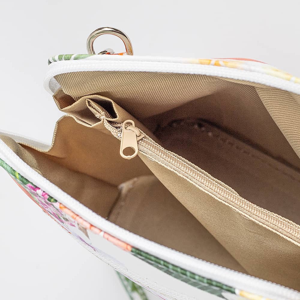 Island Breeze Leather Cross-Body Bag