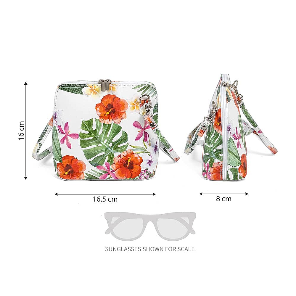 Island Breeze Leather Cross-Body Bag