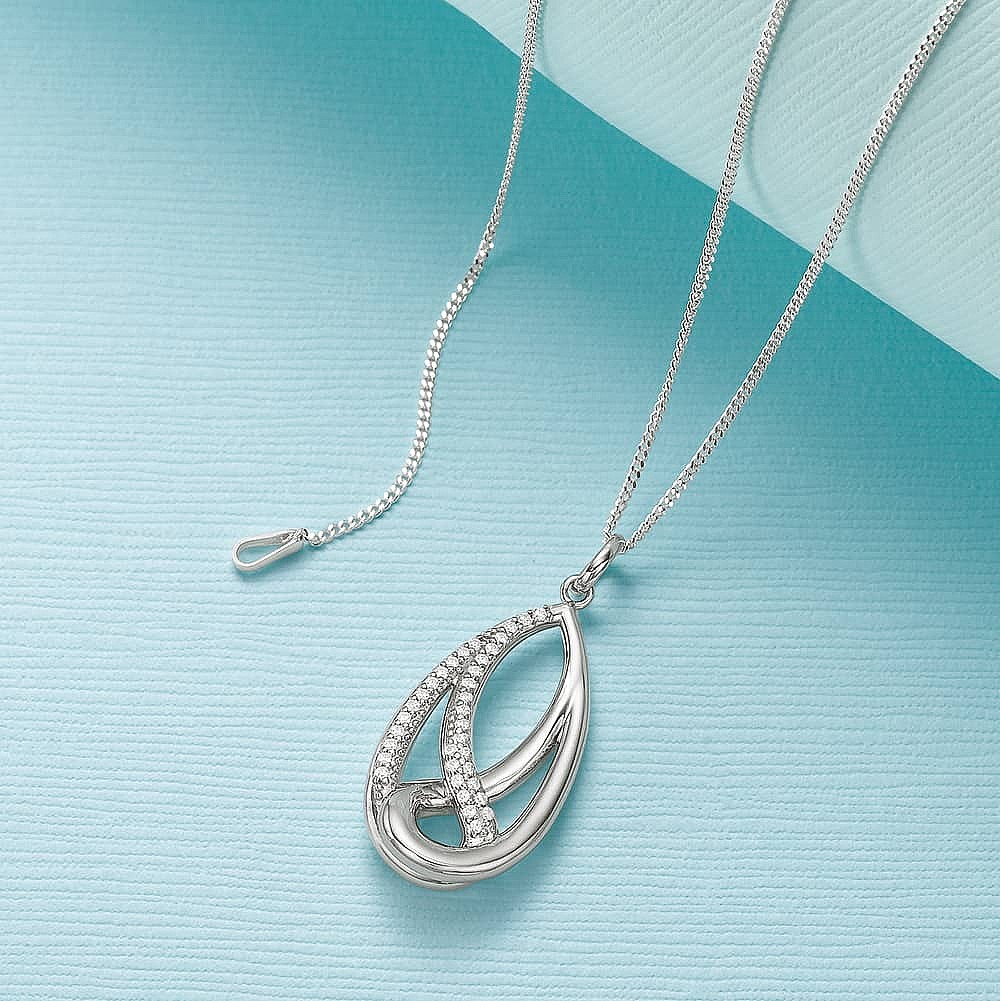 Wrapped in Glory Silver Pendant | Pia Jewellery
