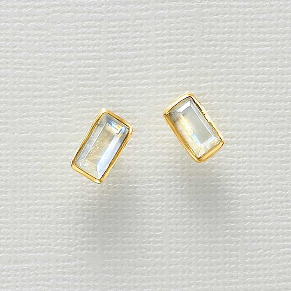 Mesmerised by Moonstone Stud Earrings