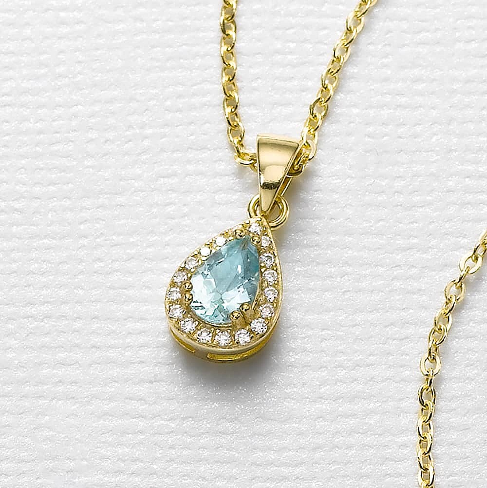 Clarity Calls Blue Topaz Pendant