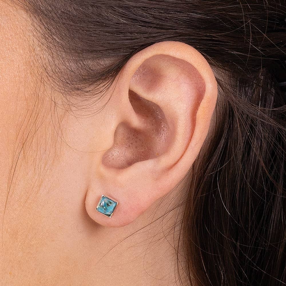 Phoenix Rising Stud Earrings