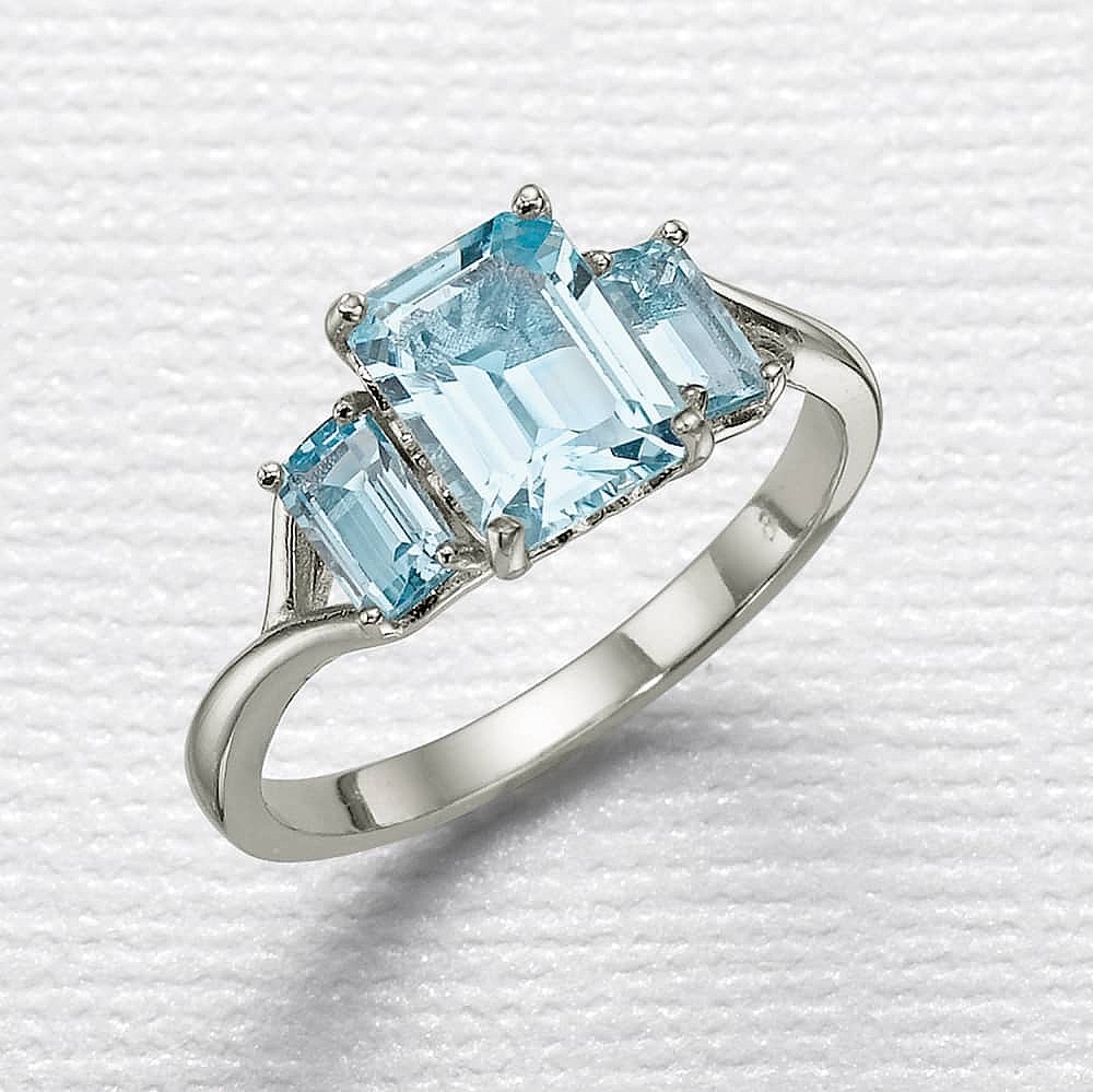 Trust in Me Blue Topaz Ring