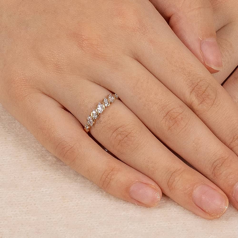 Love Me Tender Gold Ring