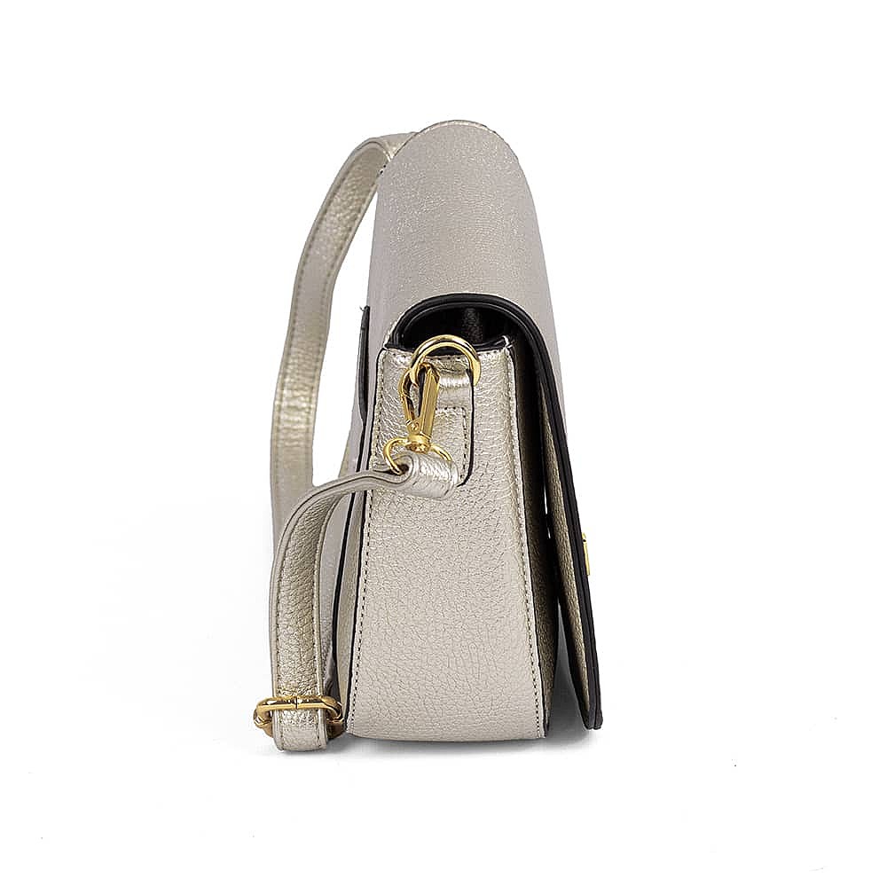 Silver Siren Faux Leather Bag