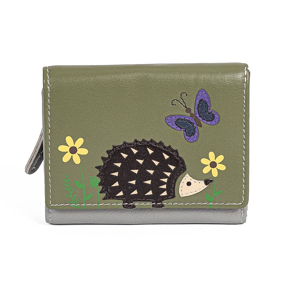 Over the Hedge Leather Purse
