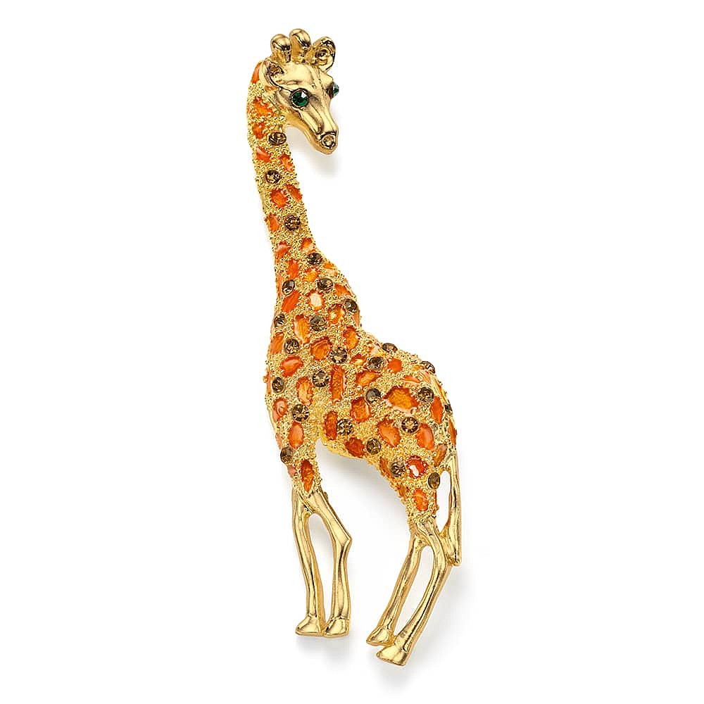 New Heights Giraffe Brooch
