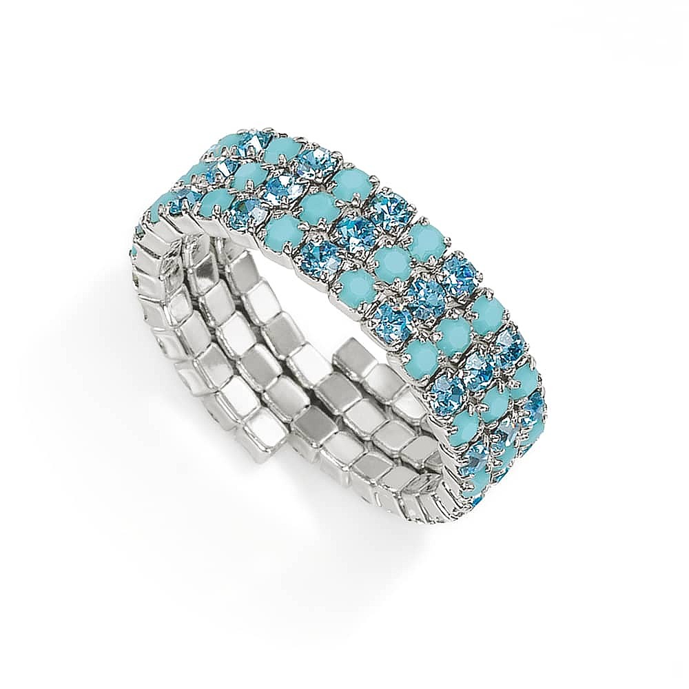 Aqua Awakening Crystal Ring