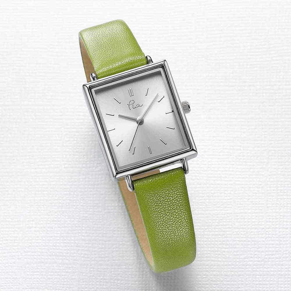 Time & Again Lime Green Watch