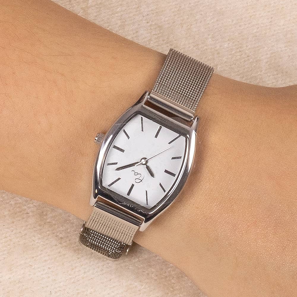 Ahead of the Times Silver-tone Watch