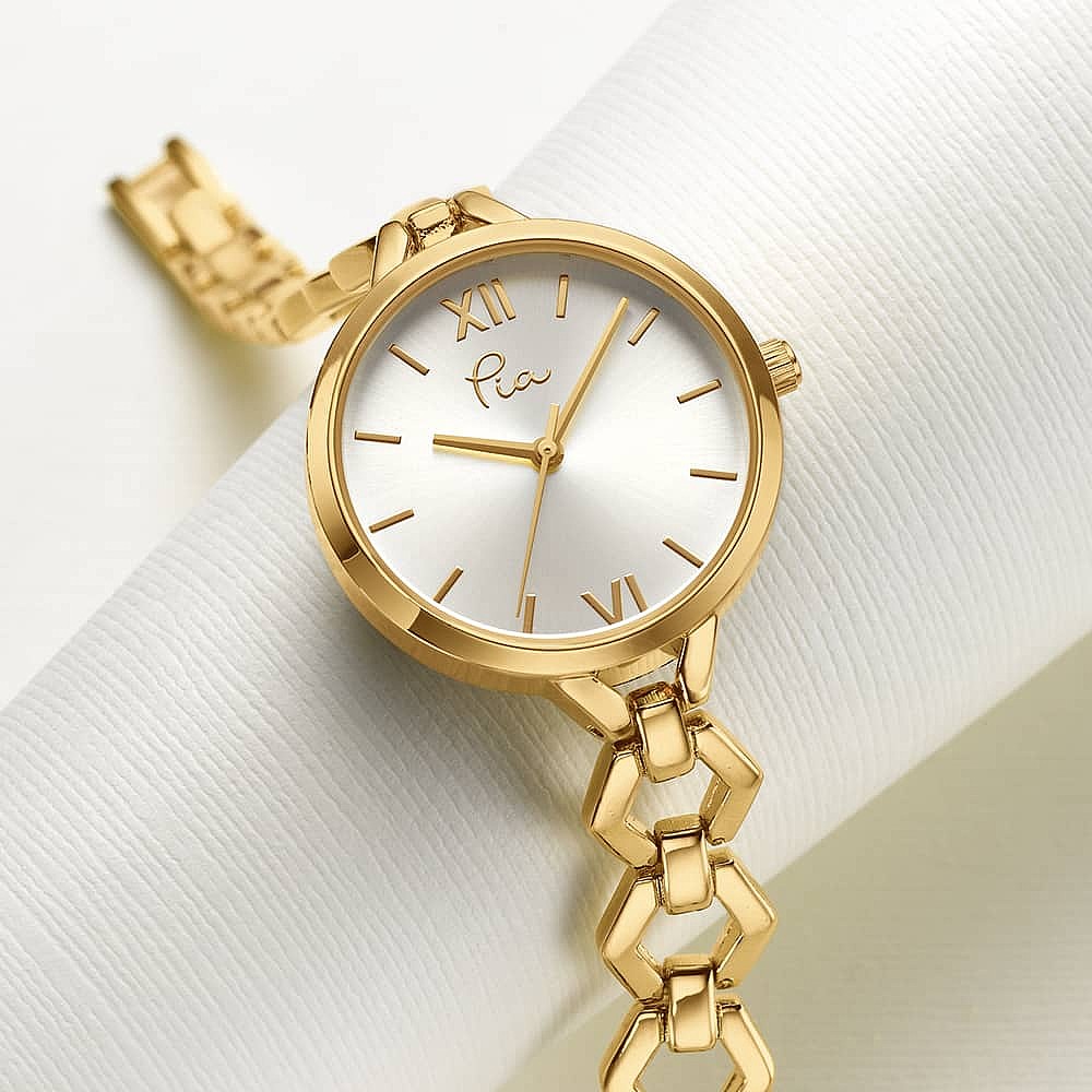 Timeless Tempo Gold-tone Watch
