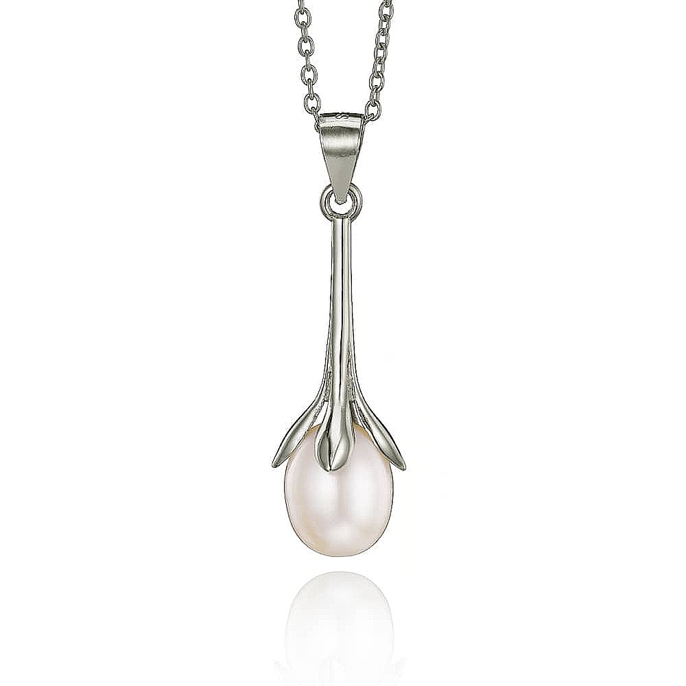 In Full Bloom Pearl Pendant