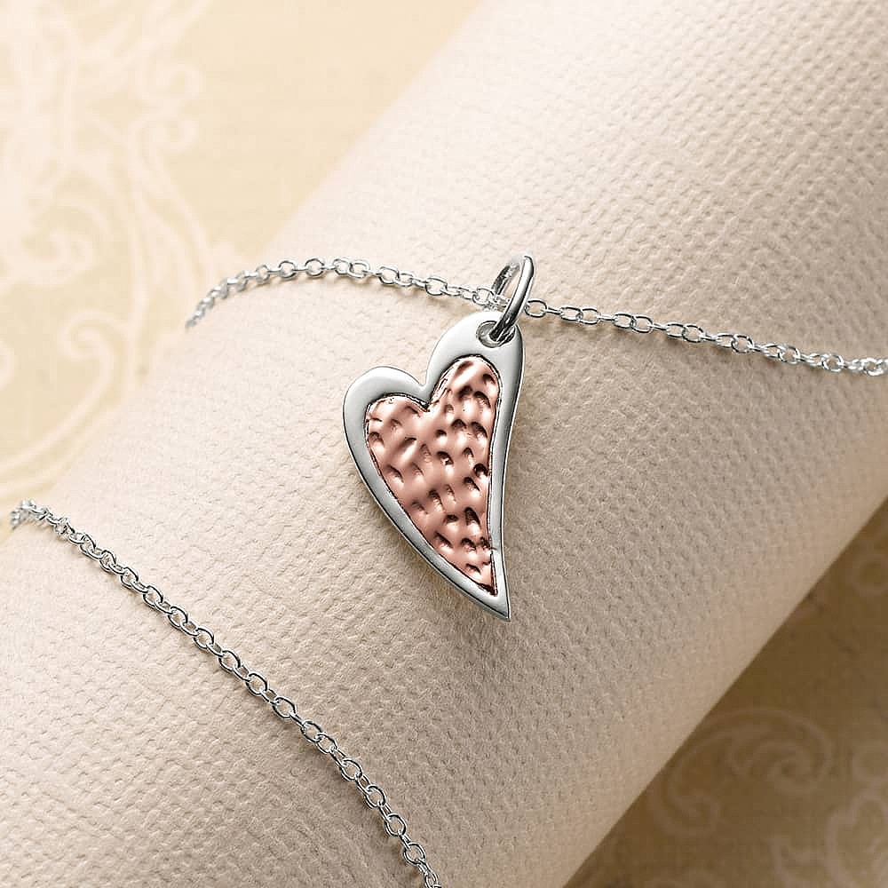 Heart's Content Silver Pendant