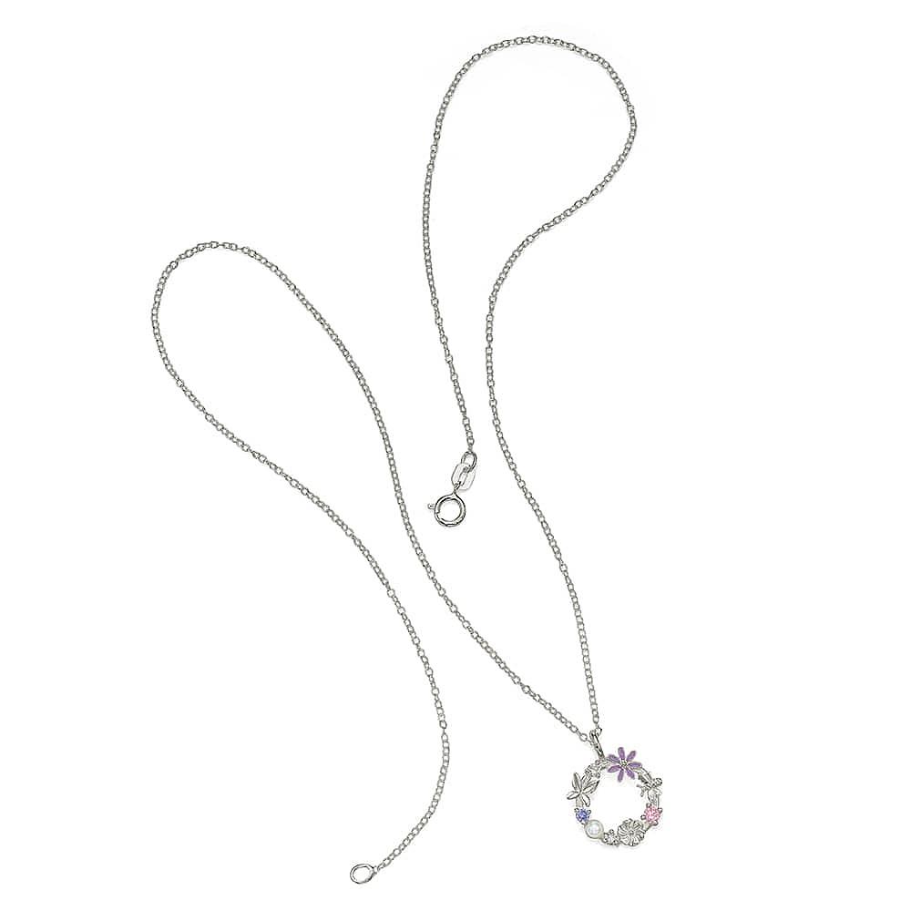 Petite Prairie Silver Pendant