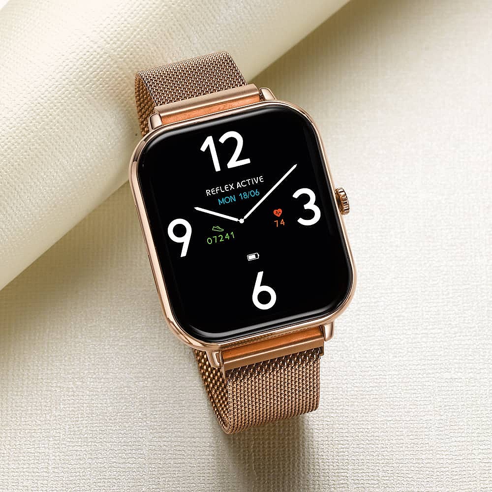 The Beat Goes On Rose Gold Active Watch