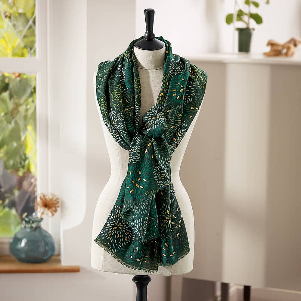 Elevated Evergreen Scarf