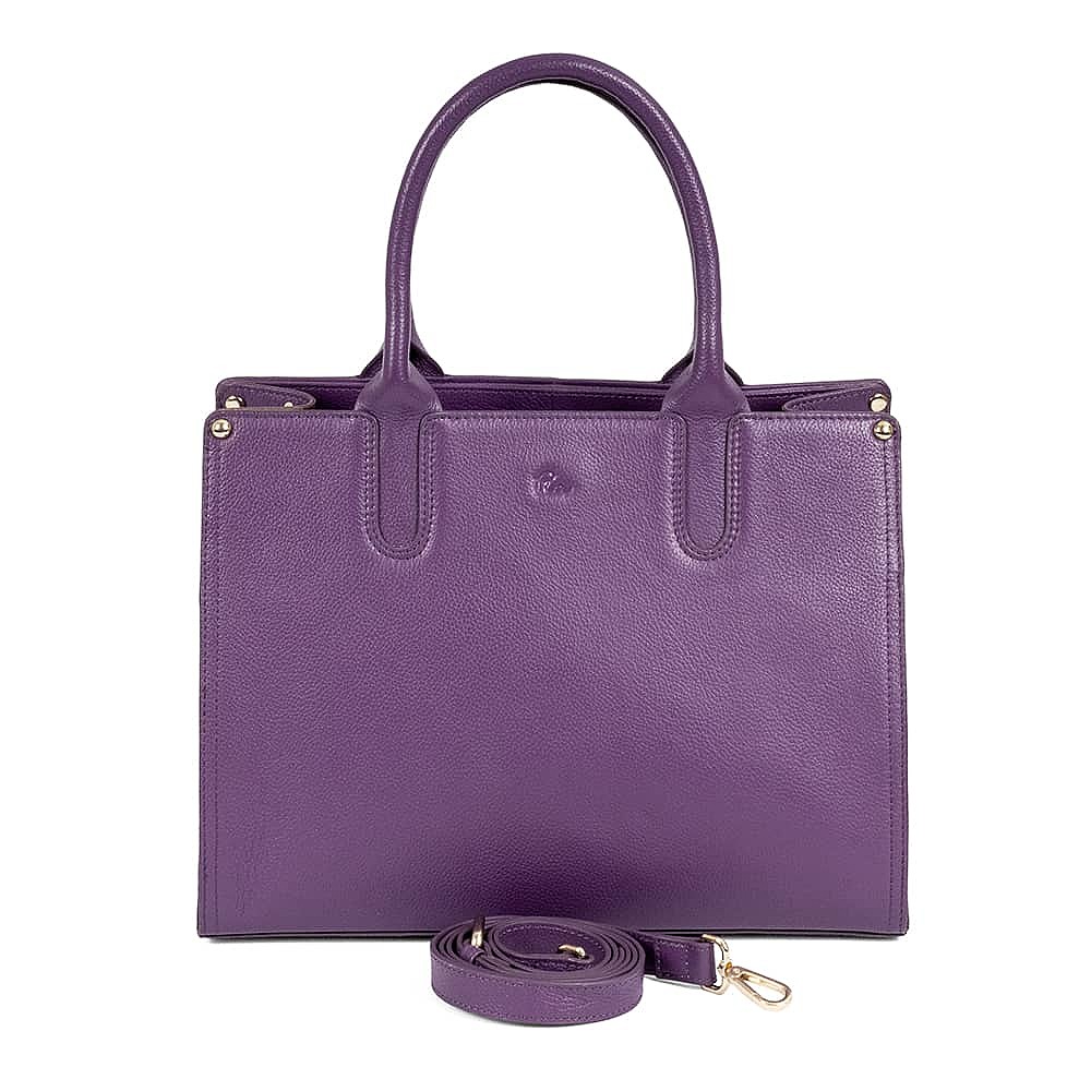 Iris Intrigue Leather Bag