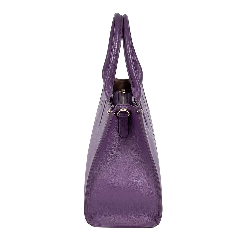 Iris Intrigue Leather Bag