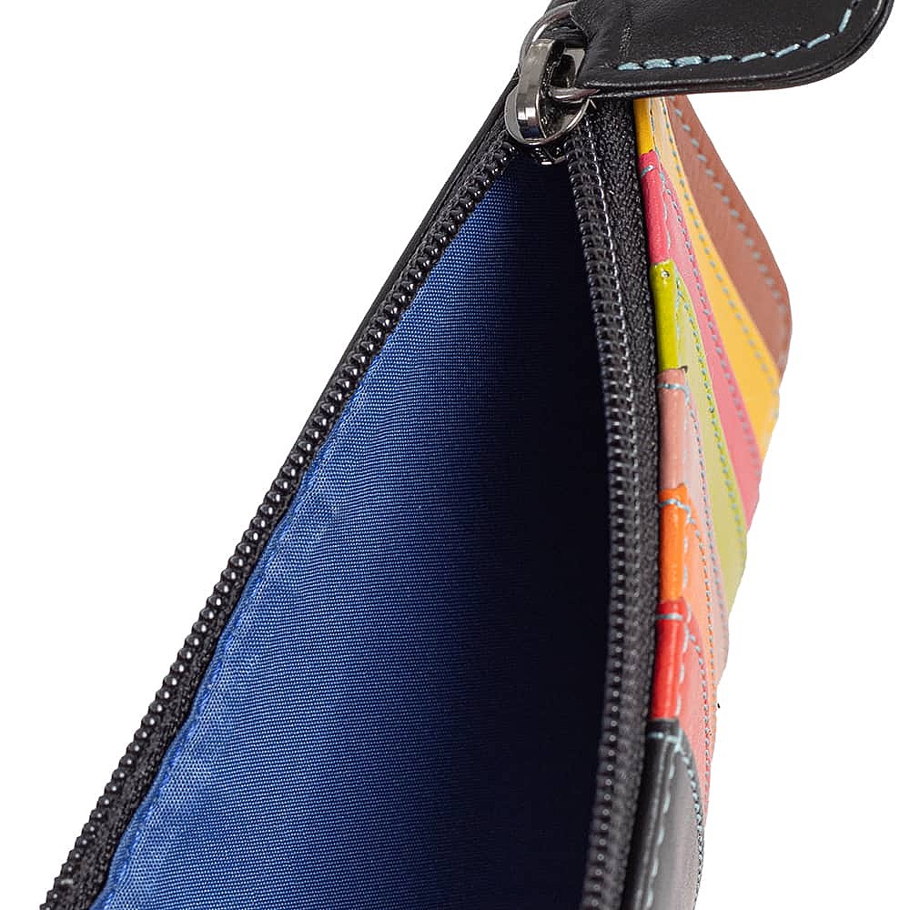 Creatively Coloured Leather Card Holder