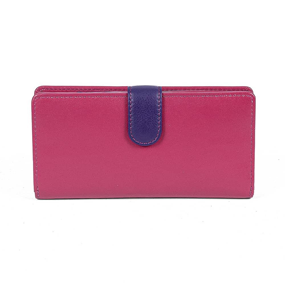 Tickled Pink Leather Purse