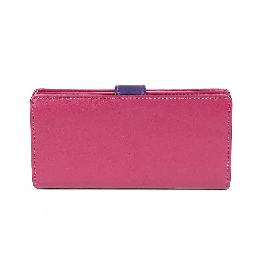 Tickled Pink Leather Purse