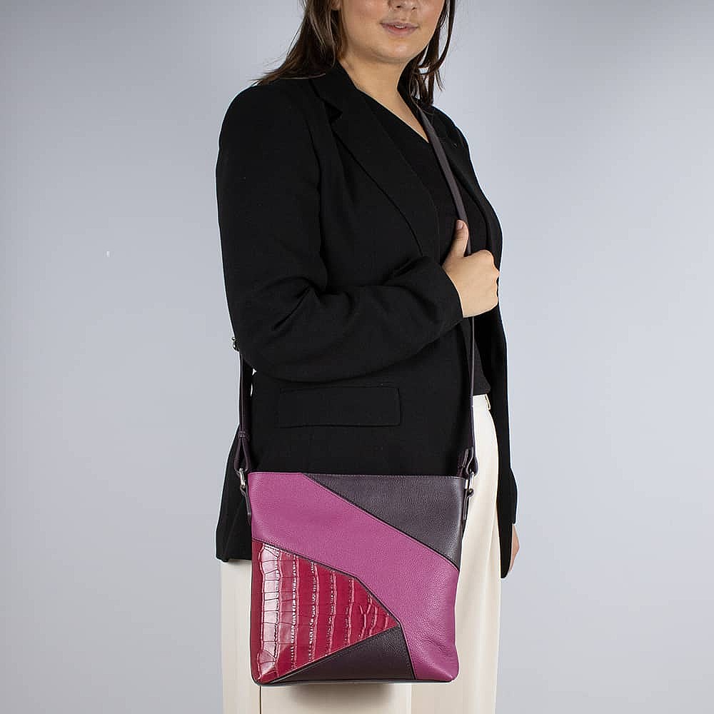Mulled Medley Leather Cross-Body Bag