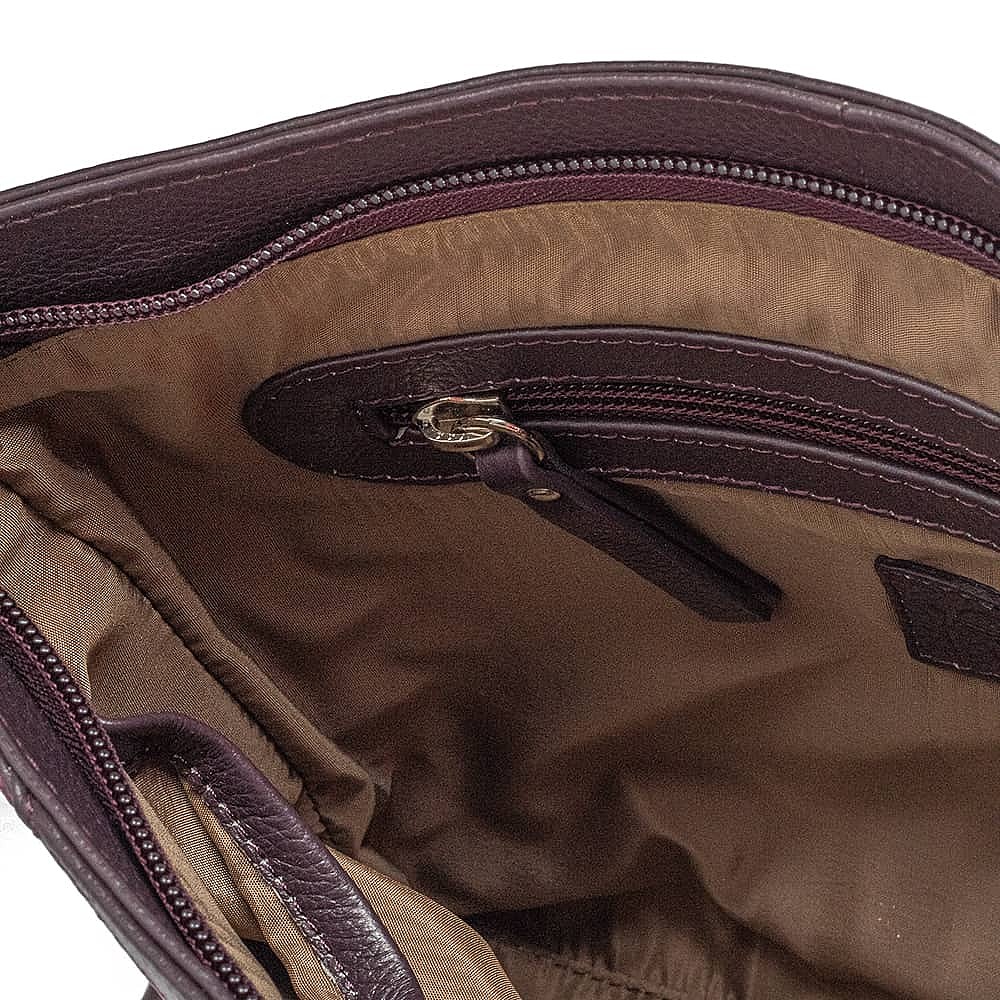 Mulled Medley Leather Cross-Body Bag