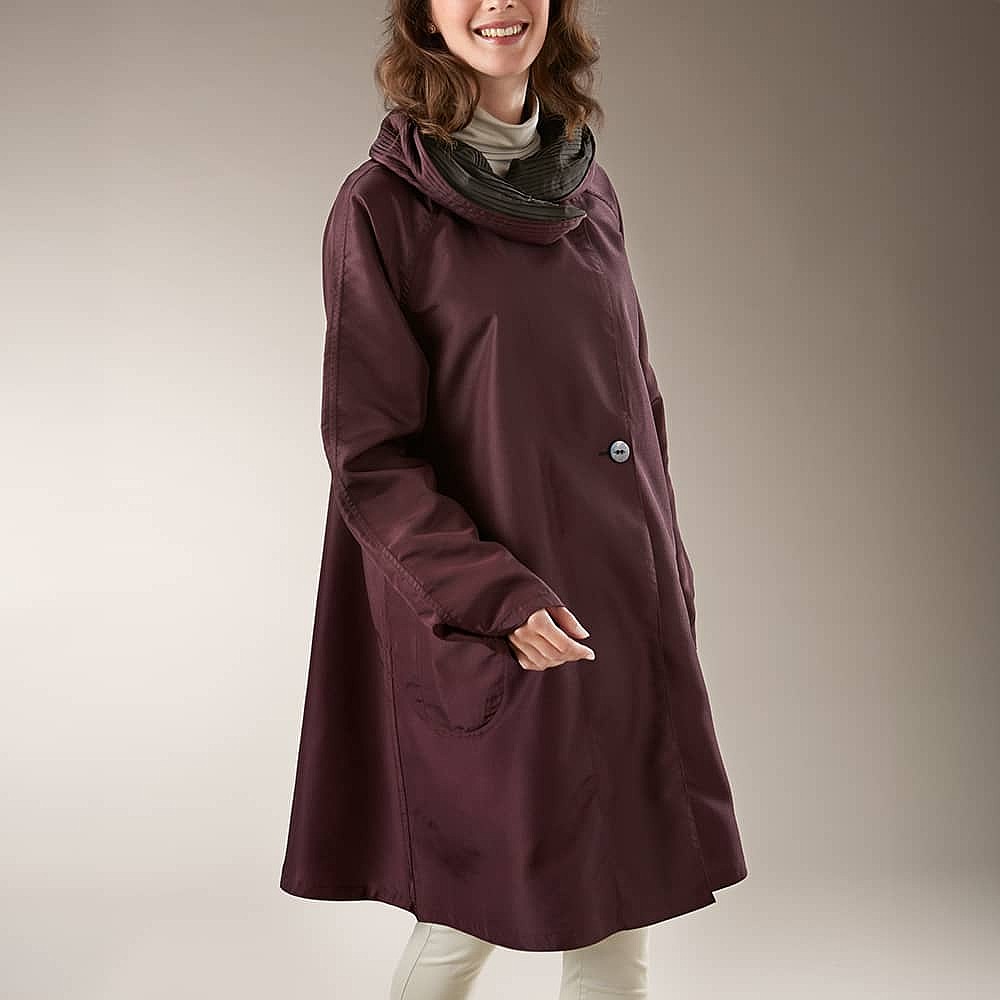 Mulberry on My Mind Raincoat