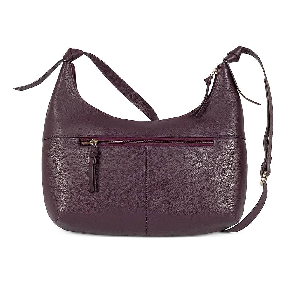 Perennial Purple Leather Bag