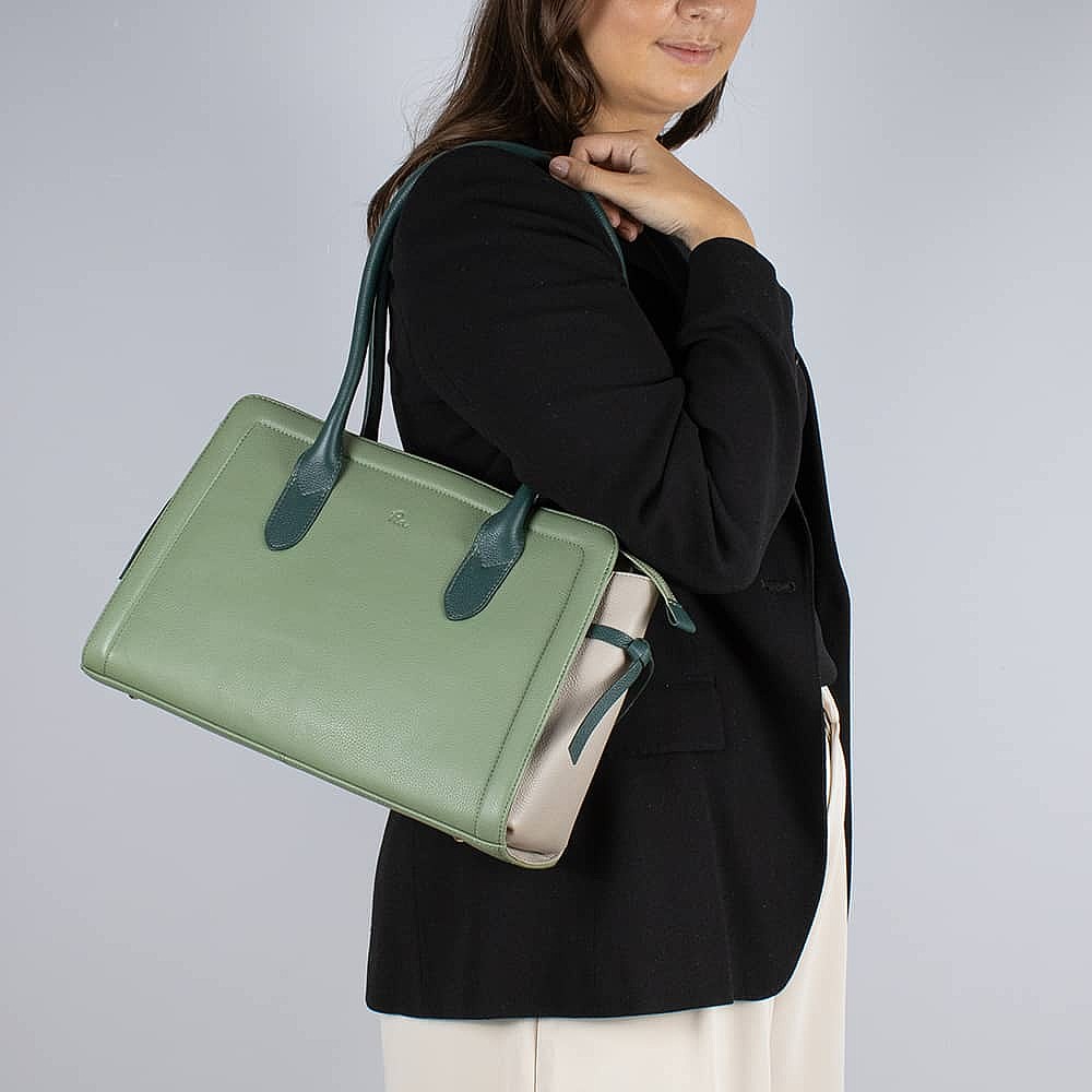 Aura of Elegance Leather Bag
