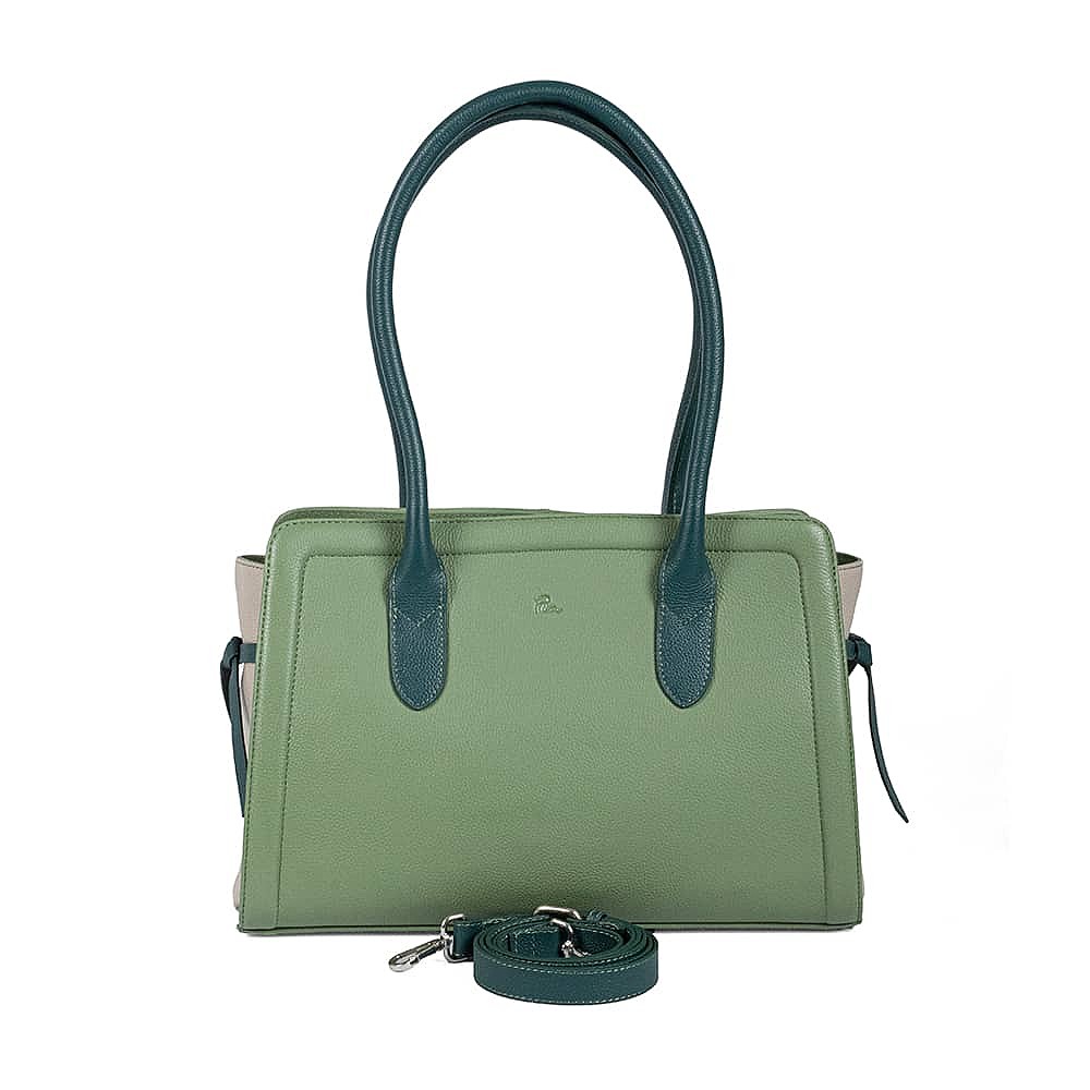 Aura of Elegance Leather Bag