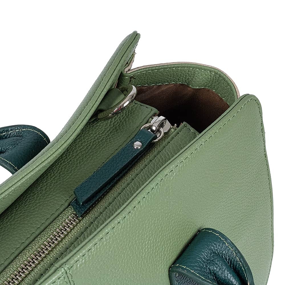 Aura of Elegance Leather Bag
