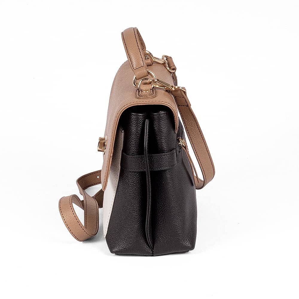Uptown Chic Leather Bag